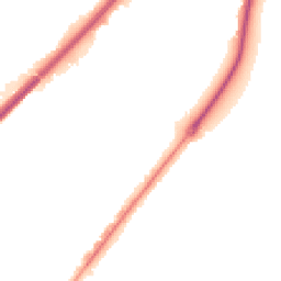 Night-time road noise heatmap for DE13 0AT