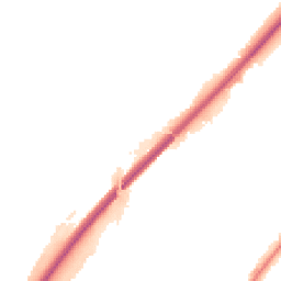 Night-time road noise heatmap for DE13 0DY