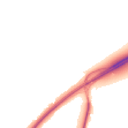 Night-time road noise heatmap for DE13 0JG