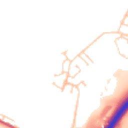 Daytime road noise heatmap for DE13 0UB