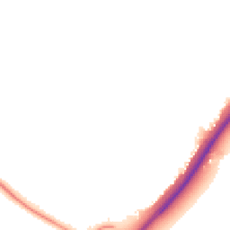 Night-time road noise heatmap for DE13 7AE