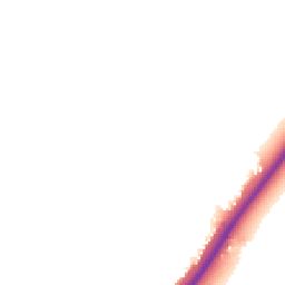 Night-time road noise heatmap for DE13 7AP