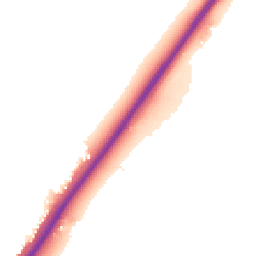 Night-time road noise heatmap for DE13 7BA