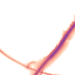Night-time road noise heatmap for DE13 7EF