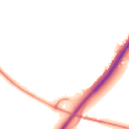 Night-time road noise heatmap for DE13 7ET