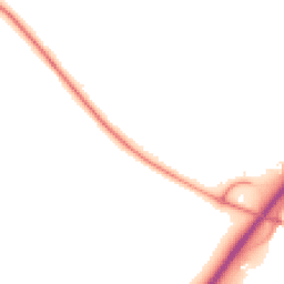 Night-time road noise heatmap for DE13 7EW