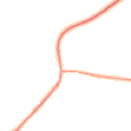 Night-time road noise heatmap for DE13 7HE