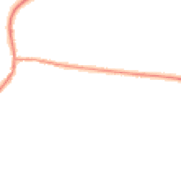 Night-time road noise heatmap for DE13 7HJ