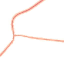 Night-time road noise heatmap for DE13 7HT