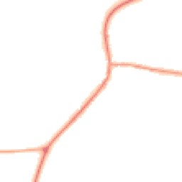 Night-time road noise heatmap for DE13 7JE