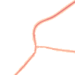 Night-time road noise heatmap for DE13 7JL