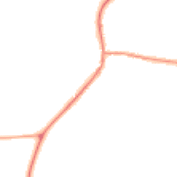 Night-time road noise heatmap for DE13 7LD