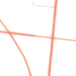 Daytime road noise heatmap for DE13 8BJ