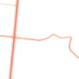 Daytime road noise heatmap for DE13 8BQ