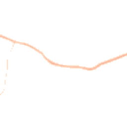 Night-time road noise heatmap for DE13 8DR