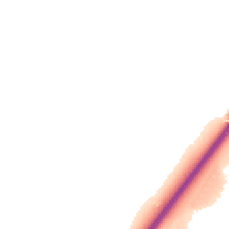 Night-time road noise heatmap for DE13 8FF
