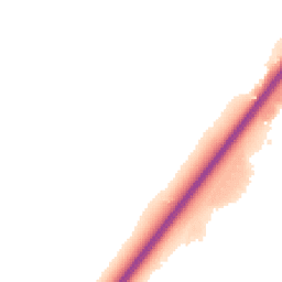 Night-time road noise heatmap for DE13 8HJ