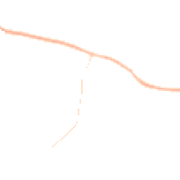 Night-time road noise heatmap for DE13 8JJ