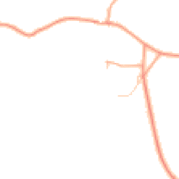 Daytime road noise heatmap for DE13 8QS