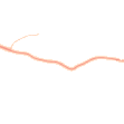 Daytime road noise heatmap for DE13 8RA
