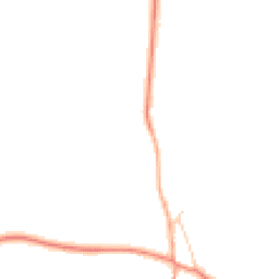 Daytime road noise heatmap for DE13 8SF