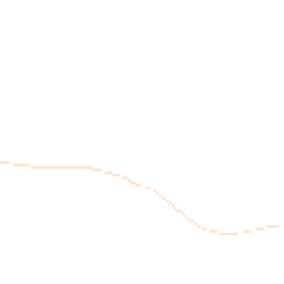 Night-time road noise heatmap for DE13 8SX