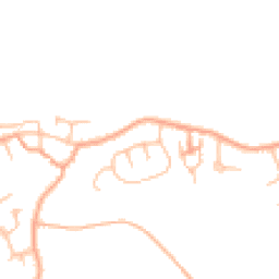 Daytime road noise heatmap for DE13 9AL