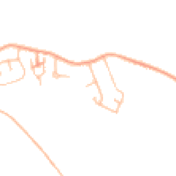 Daytime road noise heatmap for DE13 9AS