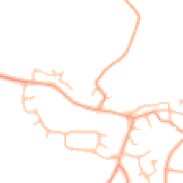 Daytime road noise heatmap for DE13 9BP
