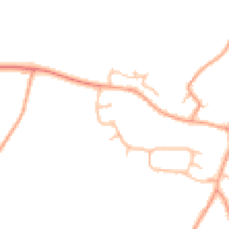 Daytime road noise heatmap for DE13 9BX