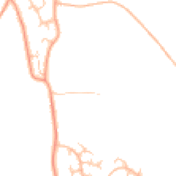 Daytime road noise heatmap for DE13 9EB