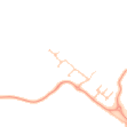 Daytime road noise heatmap for DE13 9FQ