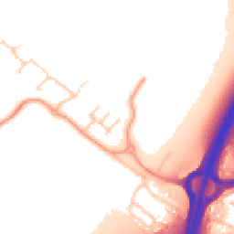Daytime road noise heatmap for DE13 9FX