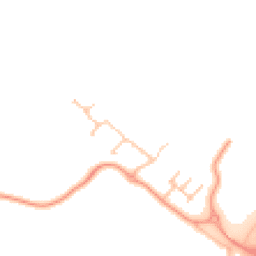 Daytime road noise heatmap for DE13 9GG
