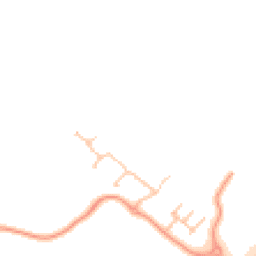Daytime road noise heatmap for DE13 9GL