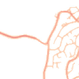 Daytime road noise heatmap for DE13 9HP