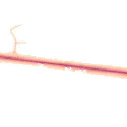 Daytime road noise heatmap for DE13 9PD