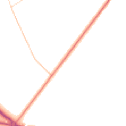 Daytime road noise heatmap for DE13 9PQ