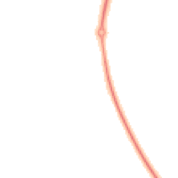 Night-time road noise heatmap for DE13 9PW