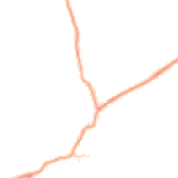 Daytime road noise heatmap for DE13 9QL