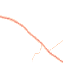 Daytime road noise heatmap for DE13 9RS