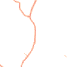 Daytime road noise heatmap for DE13 9SQ