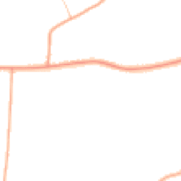 Daytime road noise heatmap for DE13 9UE