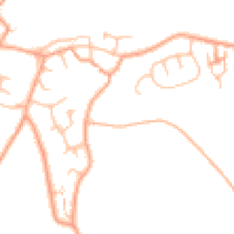 Daytime road noise heatmap for DE13 9UY