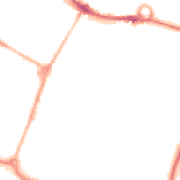 Night-time road noise heatmap for DE14 1AN