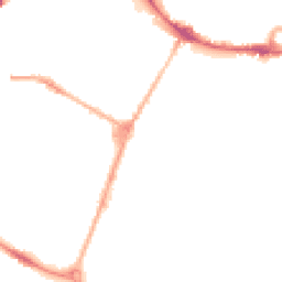 Night-time road noise heatmap for DE14 1AX
