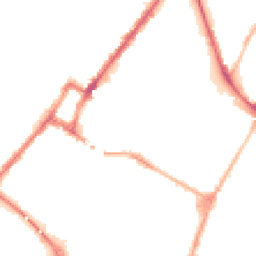 Night-time road noise heatmap for DE14 1AZ