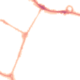 Night-time road noise heatmap for DE14 1BH