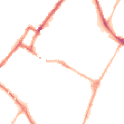 Night-time road noise heatmap for DE14 1BX