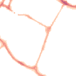 Night-time road noise heatmap for DE14 1EB